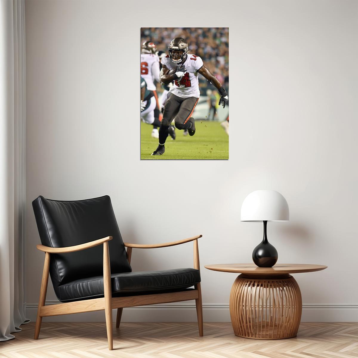 Tampa Bay Buccaneers Chris Godwin American Football Player Poster Wall Art Print Home Wall Decor - xonomax