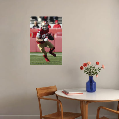 San Francisco 49ers George Kittle American Football Player Poster Wall Art Print Home Wall Decor