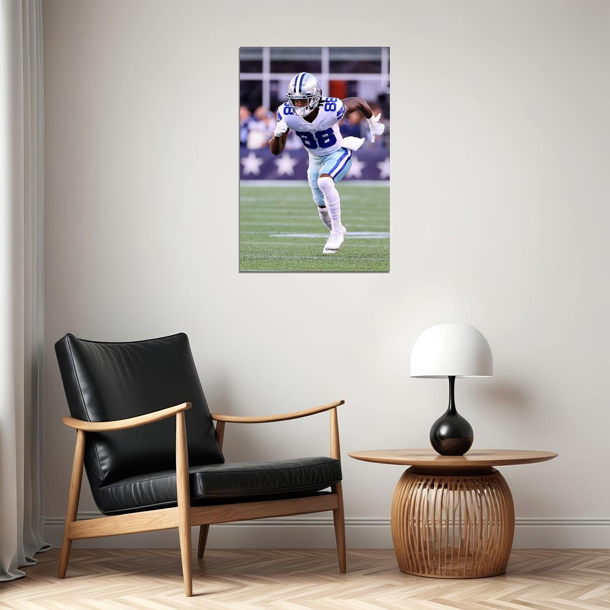 Dallas Cowboys Cee Dee Lamb 88 American Football Player Poster Wall Art Print Home Wall Decor - xonomax