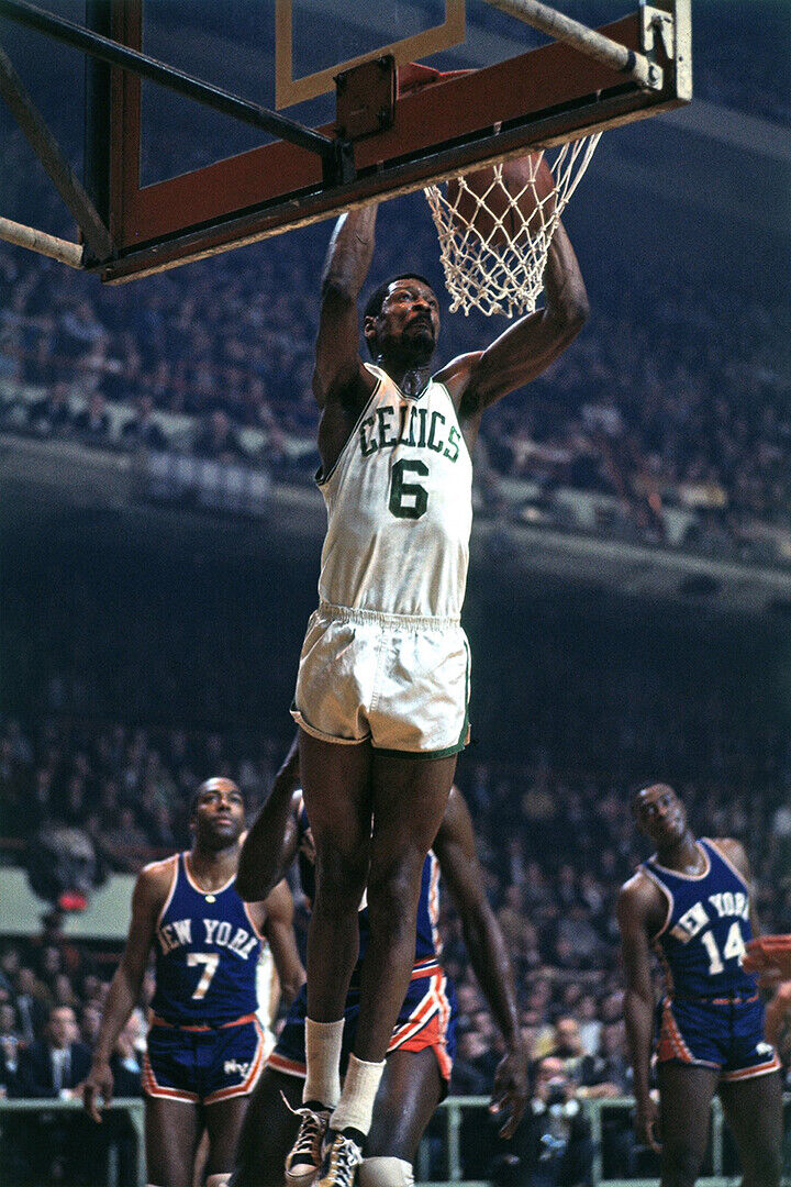 Bill Russell Memorial Boston Basketball Goat Player Poster Wall Art Print Home Wall Decor - xonomax