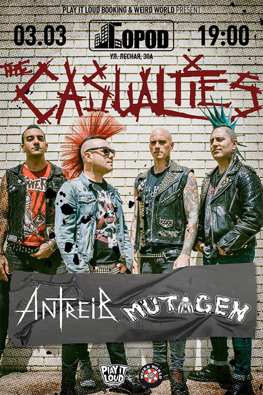 The Casualties Rock Group Album Cover Photo Poster Wall Art Print Home Wall Decor - xonomax