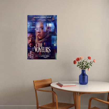 The Voyeurs Movie 2021 Drama Mystery Thriller Poster Wall Art Print Home Wall Decor - xonomax