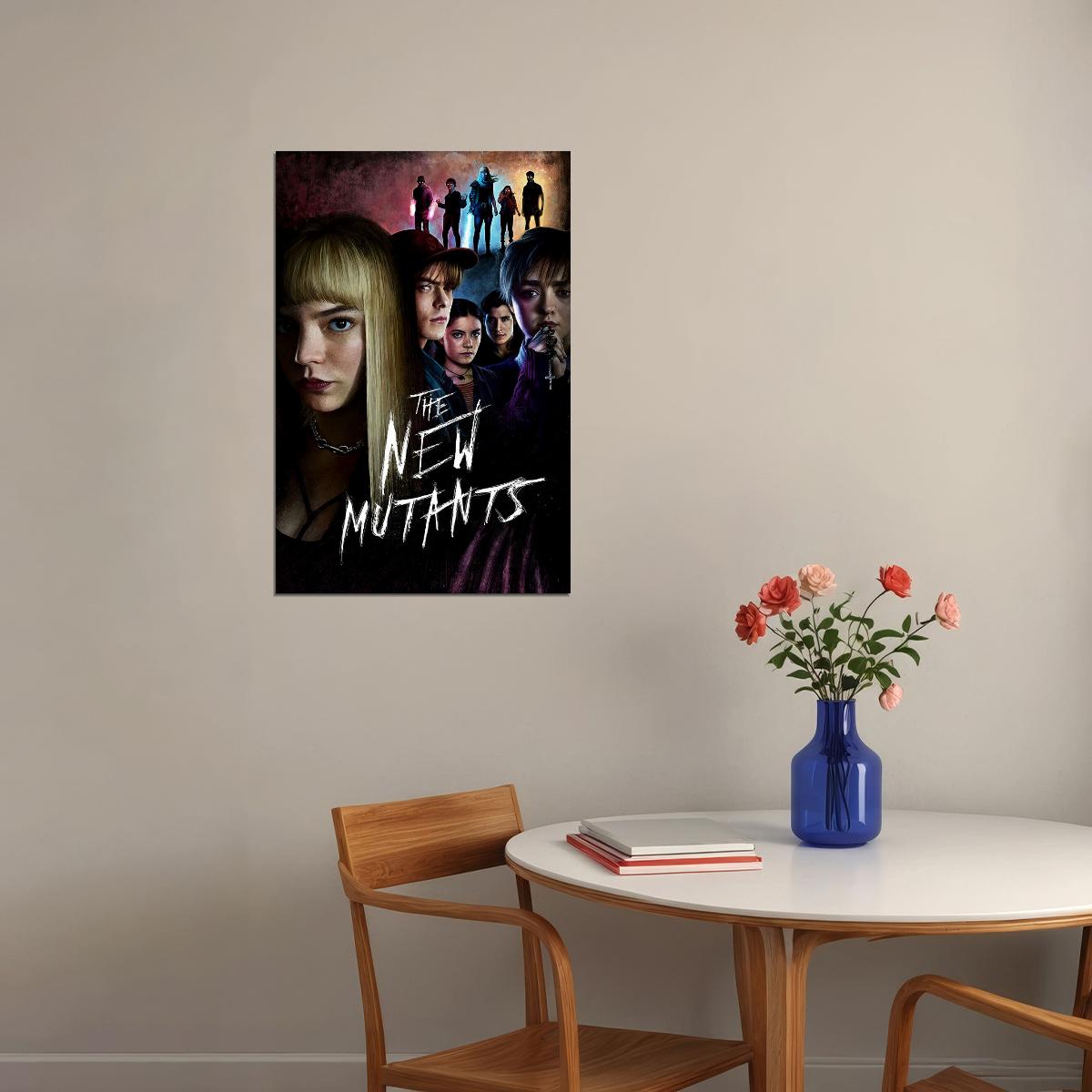 The New Mutants Movie Mystery Horror Action Poster Wall Art Print Home Wall Decor - xonomax