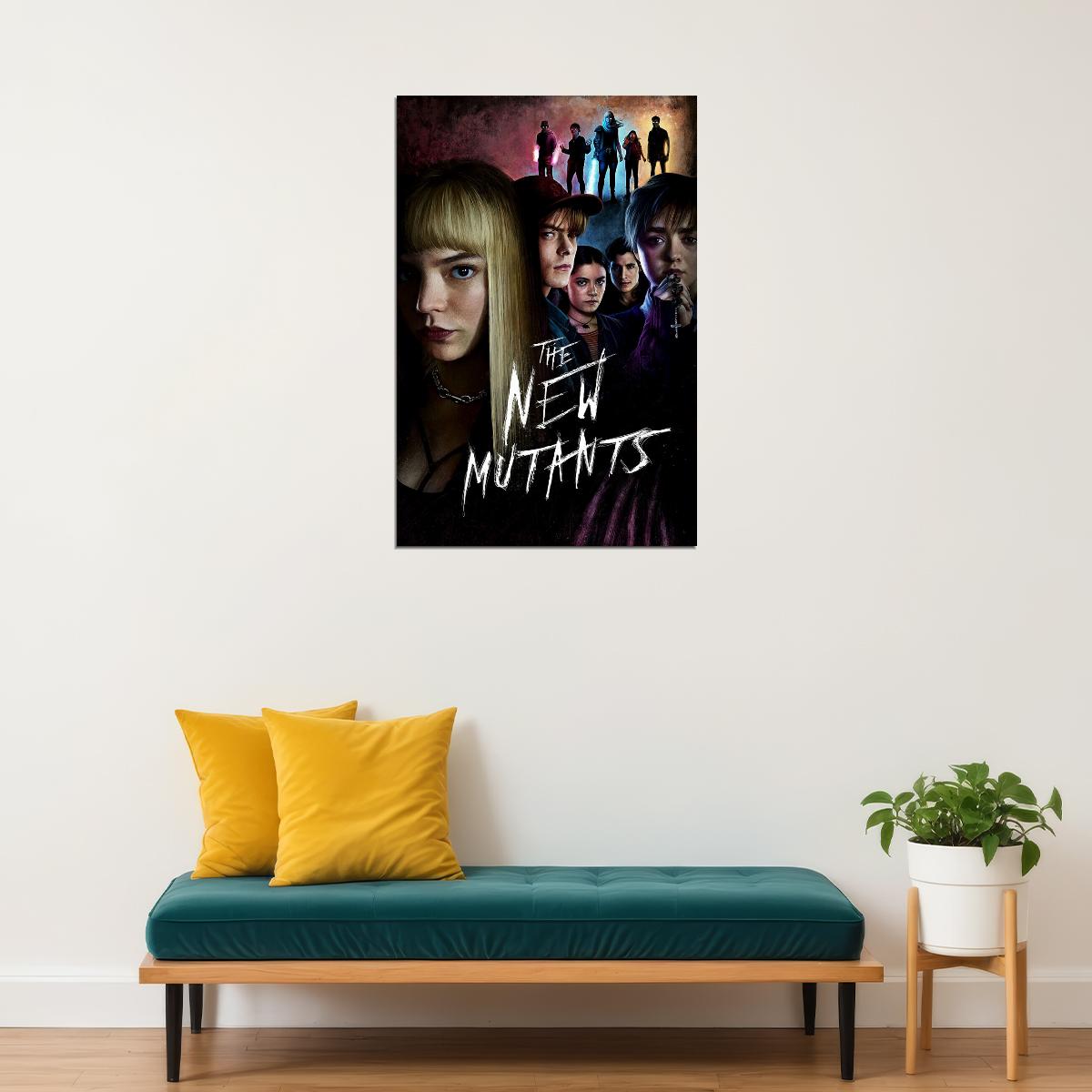 The New Mutants Movie Mystery Horror Action Poster Wall Art Print Home Wall Decor - xonomax