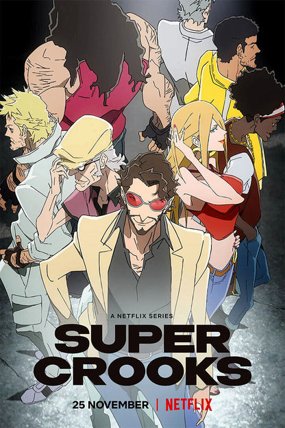 Super Crooks Movie 2021 Animation Adventure Action Poster Wall Art Print Home Wall Decor - xonomax
