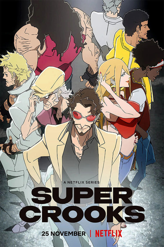 Super Crooks Movie 2021 Animation Adventure Action Poster Wall Art Print Home Wall Decor - xonomax