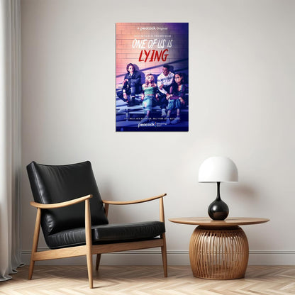 One Of Us Is Lying Movie Crime Drama Mystery Poster Wall Art Print Home Wall Decor - xonomax