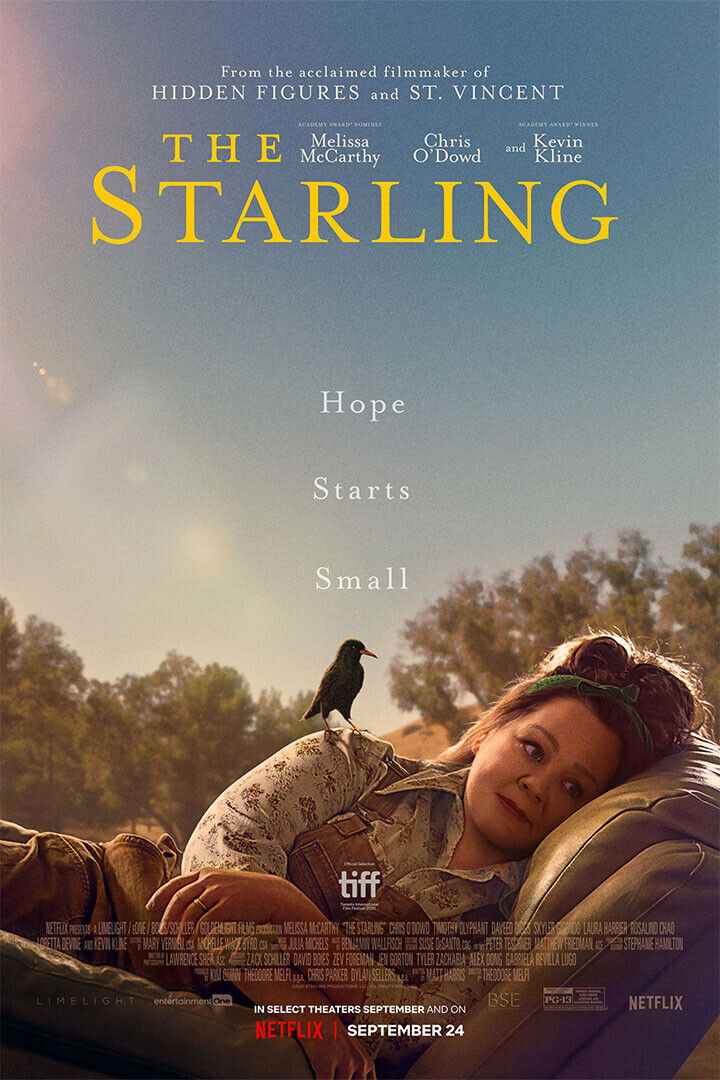 The Starling Movie 2021 Comedy Drama Poster Wall Art Print Home Wall Decor - xonomax