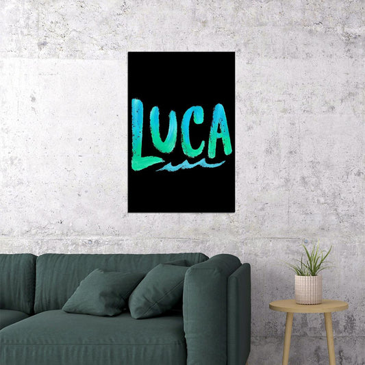 Luca Full Character Movie 2021 Animation Comedy Poster Wall Art Print Home Wall Decor - xonomax