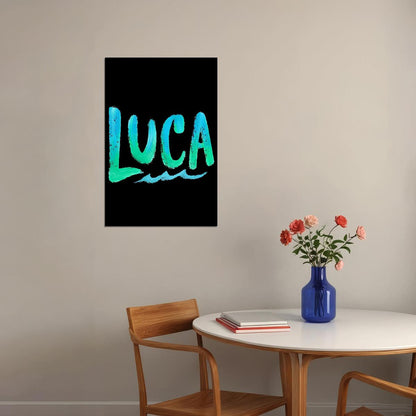 Luca Full Character Movie 2021 Animation Comedy Poster Wall Art Print Home Wall Decor - xonomax
