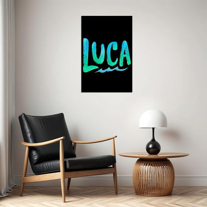 Luca Full Character Movie 2021 Animation Comedy Poster Wall Art Print Home Wall Decor - xonomax