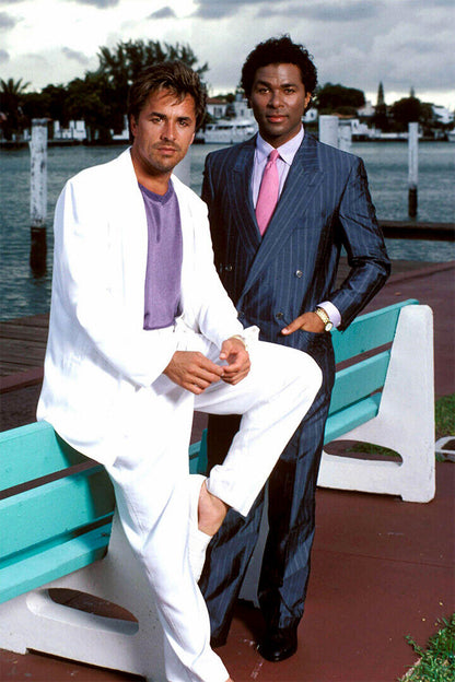 Miami Vice 80's 90's Tv Movie Action Poster Wall Art Print Home Wall Decor - xonomax