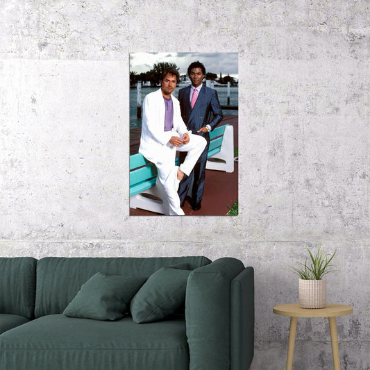 Miami Vice 80's 90's Tv Movie Action Poster Wall Art Print Home Wall Decor - xonomax
