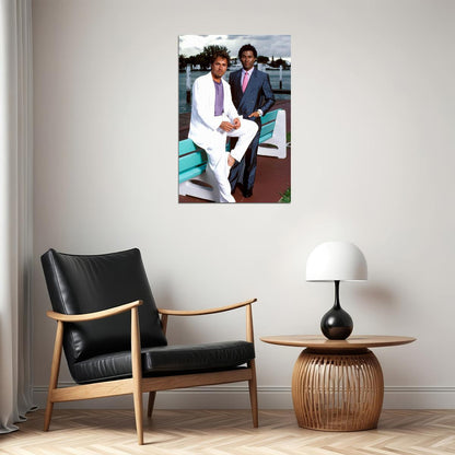 Miami Vice 80's 90's Tv Movie Action Poster Wall Art Print Home Wall Decor - xonomax