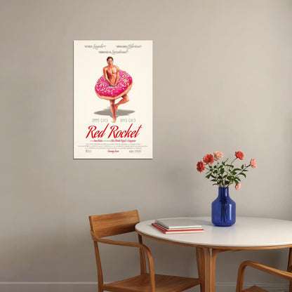 Red Rocket Movie Comedy Drama Excitement Poster Wall Art Print Home Wall Decor - xonomax