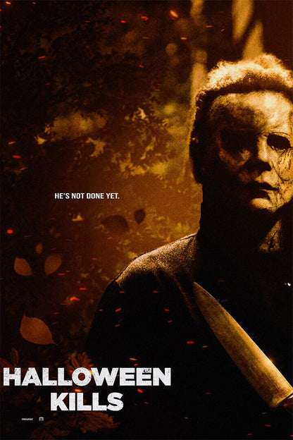 Halloween Kills Movie Drama Horror Thriller Poster Wall Art Print Home Wall Decor - xonomax
