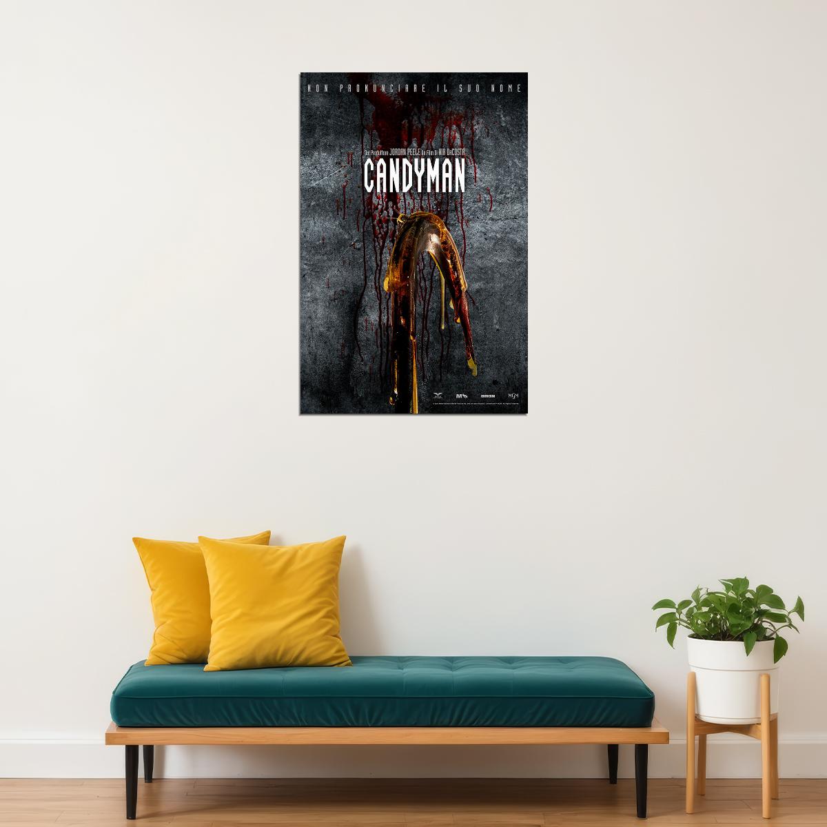 Candyman Movie Action Horror Thriller Poster Wall Art Print Home Wall Decor - xonomax