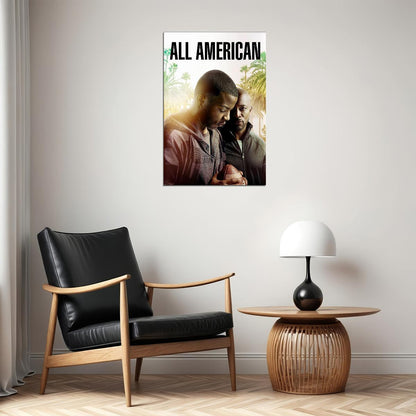 All American Movie Action Drama Sport Adventure Poster Wall Art Print Home Wall Decor - xonomax