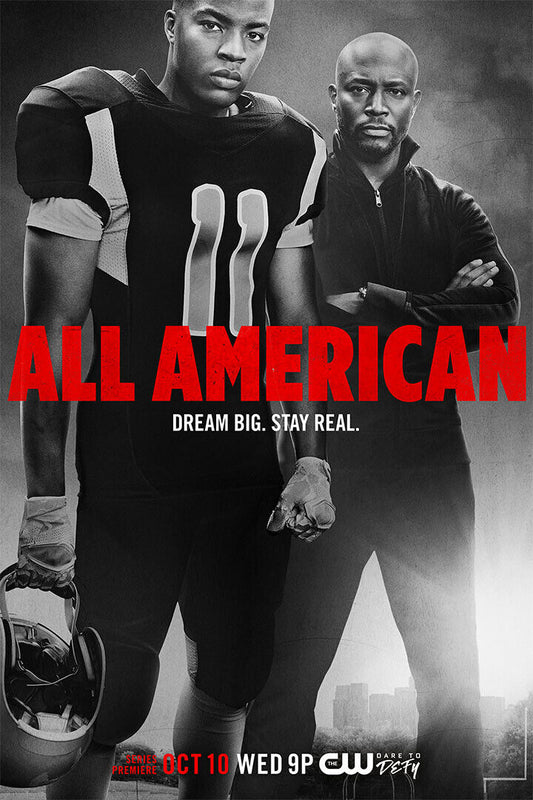 All American Movie Drama Sport Adventure Poster Wall Art Print Home Wall Decor - xonomax