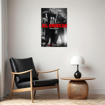All American Movie Drama Sport Adventure Poster Wall Art Print Home Wall Decor - xonomax