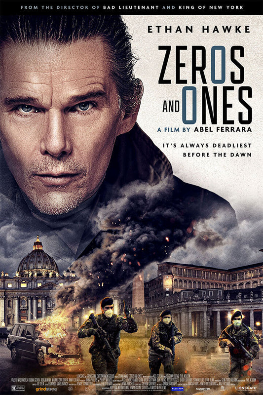 Zeros And Ones Movie Action Adventure Poster Wall Art Print Home Wall Decor