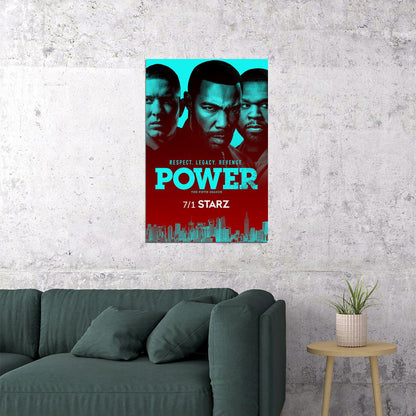 Power Book Ii Ghost Movie Action Crime Poster Wall Art Print Home Wall Decor - xonomax