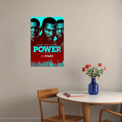 Power Book Ii Ghost Movie Action Crime Poster Wall Art Print Home Wall Decor - xonomax