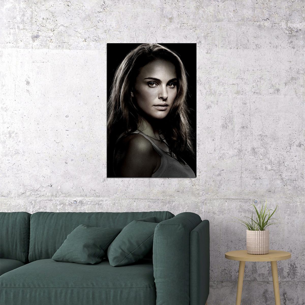 Natalie Israeli American Cinema Actor Producer Poster Wall Art Print Home Wall Decor - xonomax