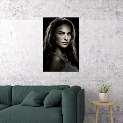 Natalie Israeli American Cinema Actor Producer Poster Wall Art Print Home Wall Decor - xonomax