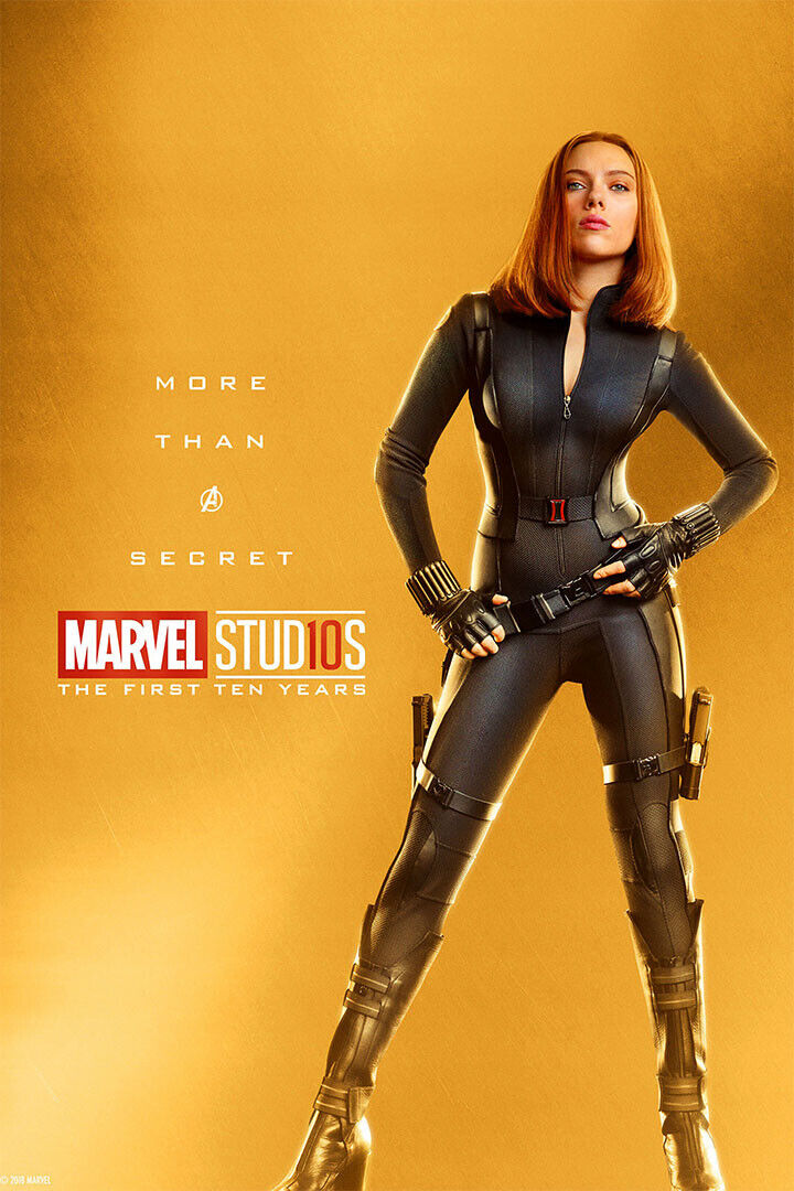 Black Widow Movie Family Action Superhero Drama Poster Wall Art Print Home Wall Decor - xonomax