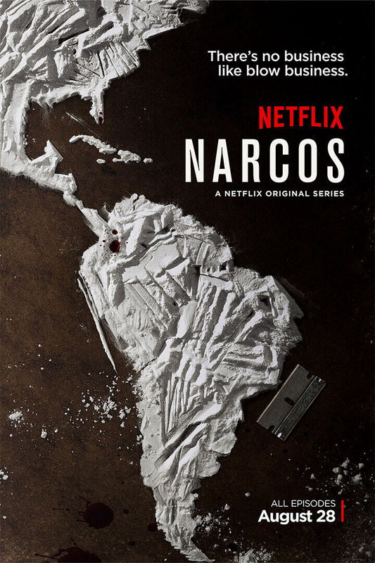 Narcos Mexico Movie Crime Drama Action Poster Wall Art Print Home Wall Decor - xonomax
