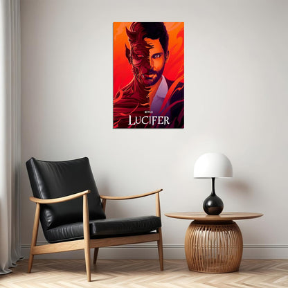 Lucifer Movie Action Crime Fantasy Drama Poster Wall Art Print Home Wall Decor - xonomax