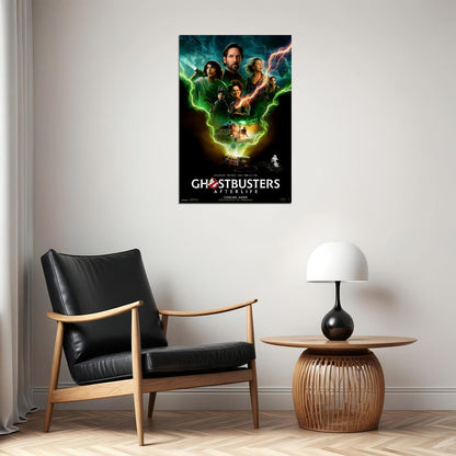 Ghostbusters Afterlife Movie Adventure Comedy Fantasy Poster Wall Art Print Home Wall Decor - xonomax