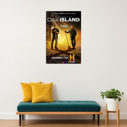 The Curse Of Oak Island Movie Excitement Poster Wall Art Print Home Wall Decor - xonomax