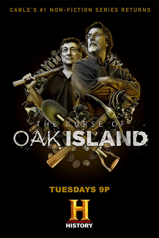 The Curse Of Oak Island Movie Documentary Poster Wall Art Print Home Wall Decor - xonomax