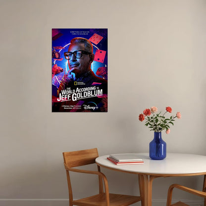 The World According To Jeff Goldblum Movie Documentary Poster Wall Art Print Home Wall Decor - xonomax