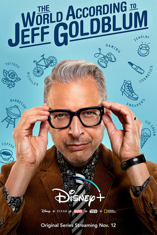 The World According To Jeff Goldblum Movie Comedy Poster Wall Art Print Home Wall Decor - xonomax
