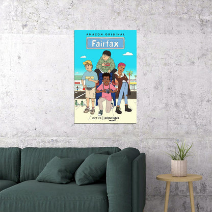 Fairfax Movie Animation Action Poster Wall Art Print Home Wall Decor - xonomax