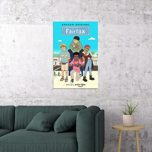 Fairfax Movie Animation Action Poster Wall Art Print Home Wall Decor - xonomax