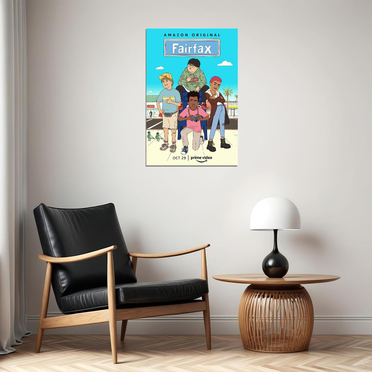 Fairfax Movie Animation Action Poster Wall Art Print Home Wall Decor - xonomax