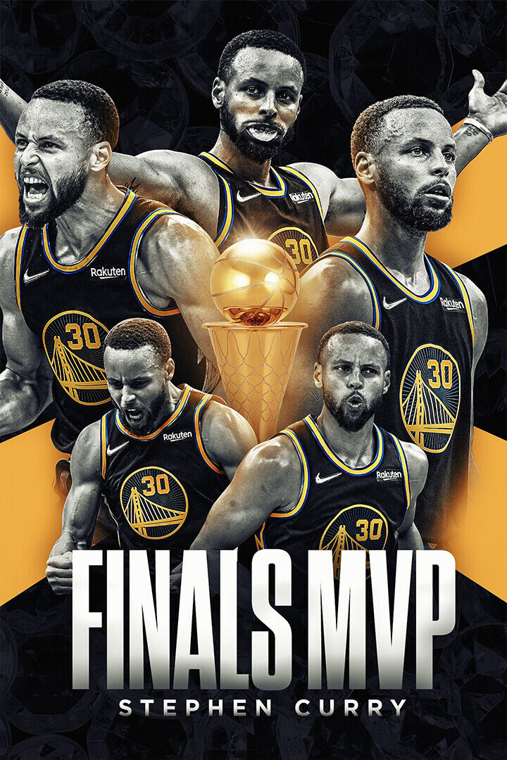 Curry Finals Mvp Golden State Warriors Champions Poster Wall Art Print Home Wall Decor - xonomax