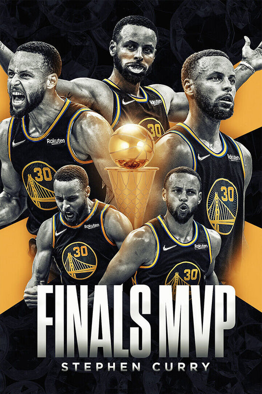 Curry Finals Mvp Golden State Warriors Champions Poster Wall Art Print Home Wall Decor - xonomax