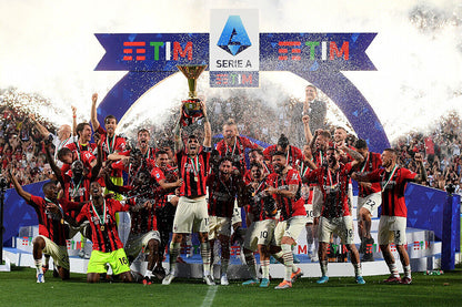 Milan 2021/22 Serie A Champions Football Poster Wall Art Print Home Wall Decor - xonomax