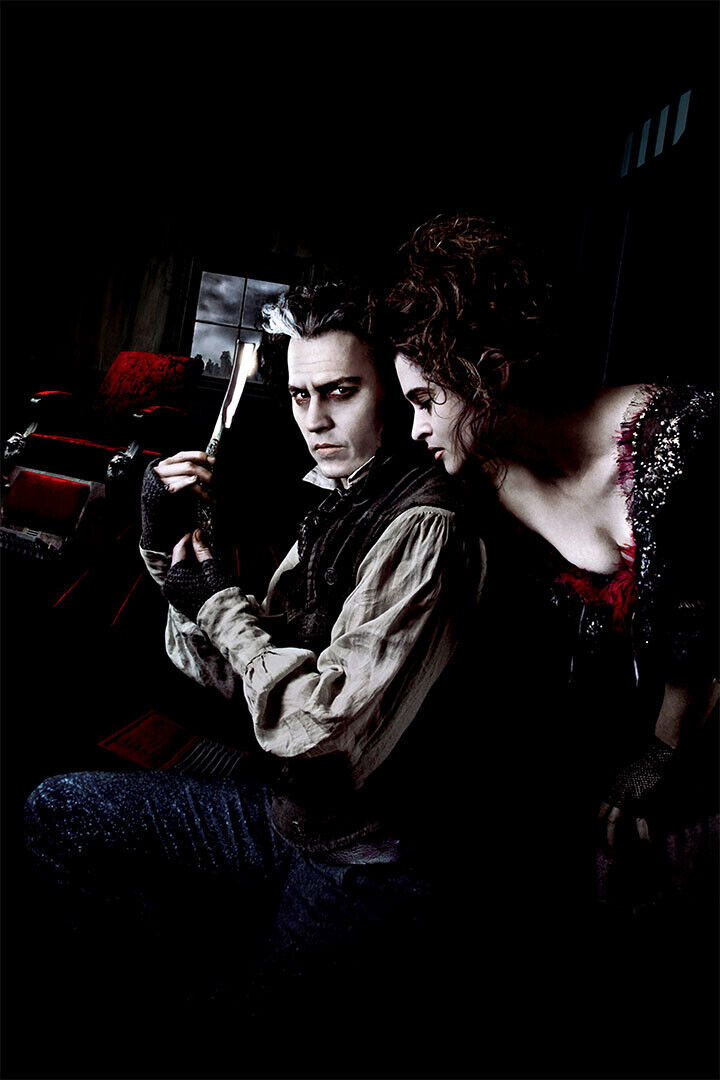 Sweeney Todd Mrs Lovett Judge Turpin Horror Drama Poster Wall Art Print Home Wall Decor - xonomax