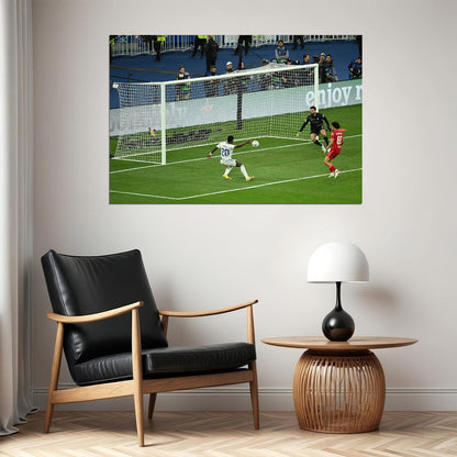 Real Madrid Champions League Vinicius Jr. Sports Poster Wall Art Print Home Wall Decor - xonomax