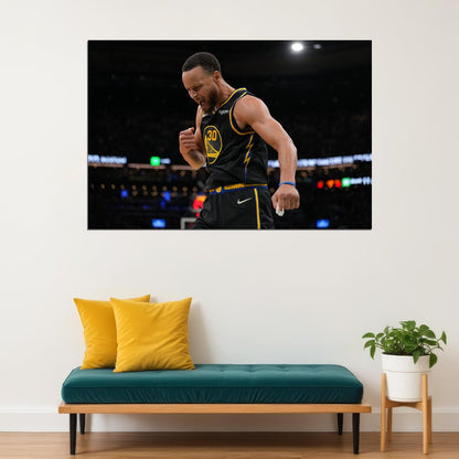 Golden State Playoff Finals Curry Fans Sports Poster Wall Art Print Home Wall Decor - xonomax