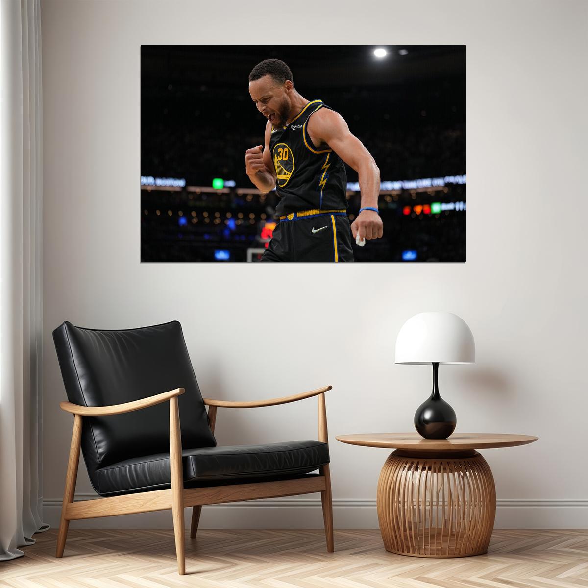 Golden State Playoff Finals Curry Fans Sports Poster Wall Art Print Home Wall Decor - xonomax