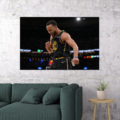 Golden State Playoff Finals Curry Fans Sports Poster Wall Art Print Home Wall Decor - xonomax
