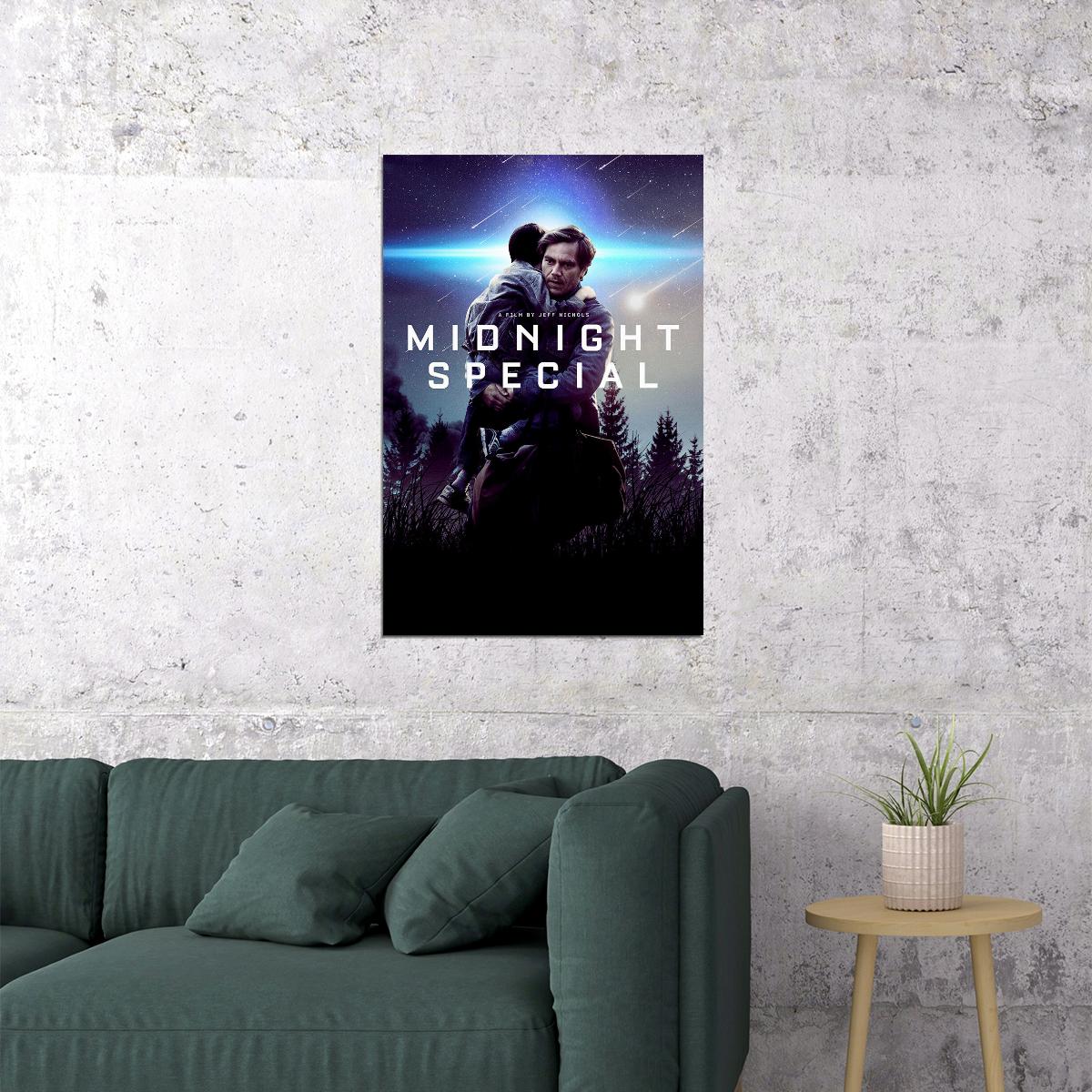 Midnight Special Classic Movie Science Fiction Poster Wall Art Print Home Wall Decor - xonomax