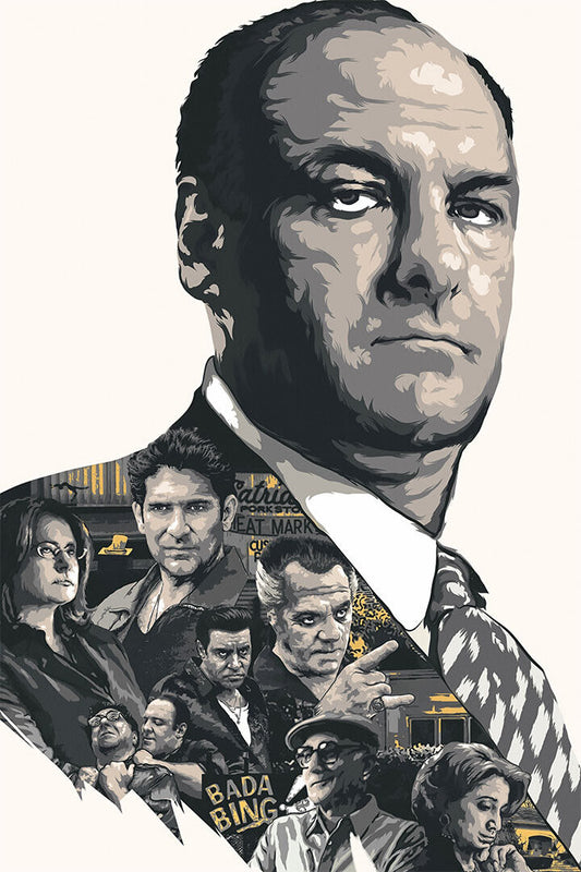 Sopranos Movie Tv Show Crime Drama Poster Wall Art Print Home Wall Decor - xonomax